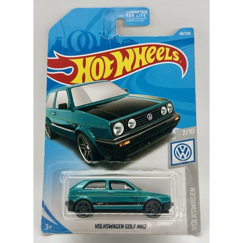 Hot Wheels Volkswagen Golf MK2 MK7 Lot of 4 Green Teal Red Polizei Sealed 1:64
